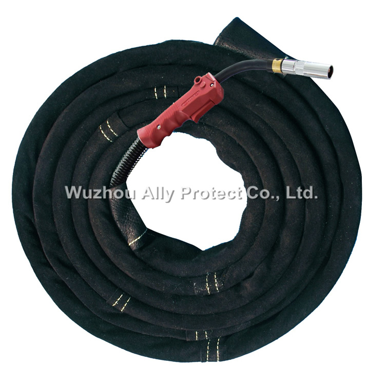 AP-9008 Black Grain Pigskin Cable Cover